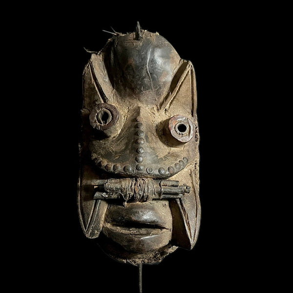 African Dan mask carved in wood African Tribal Face Mask Home Décor art mask-G1606