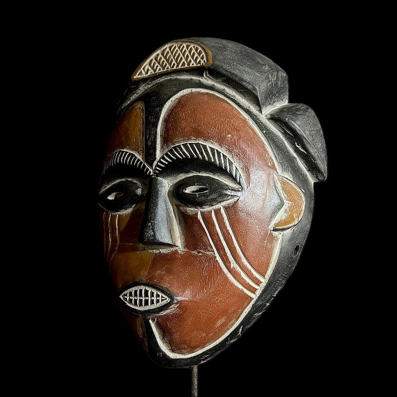 African Mask Tribal Mask For Wood Masks Hanging Art Igbo antique-G1610