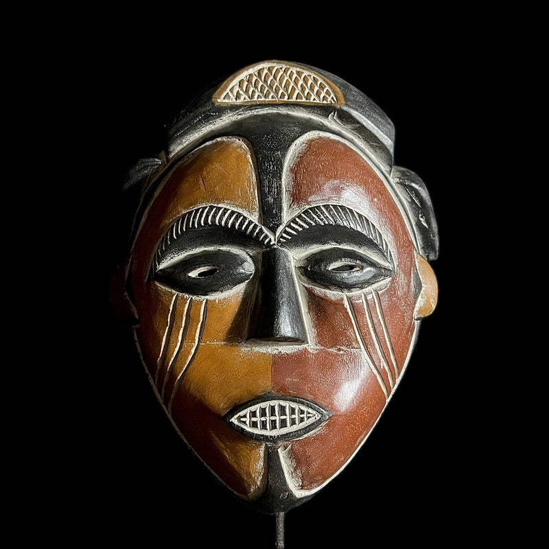 African Mask Tribal Mask For Wood Masks Hanging Art Igbo antique-G1610