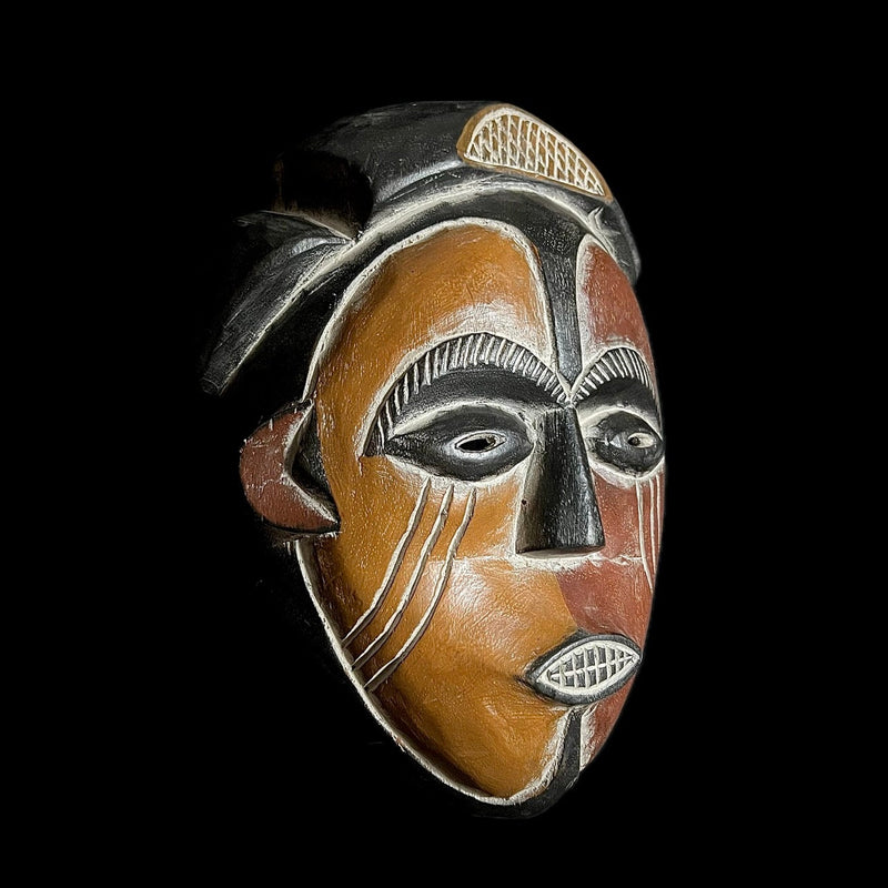 African Mask Tribal Mask For Wood Masks Hanging Art Igbo antique-G1610