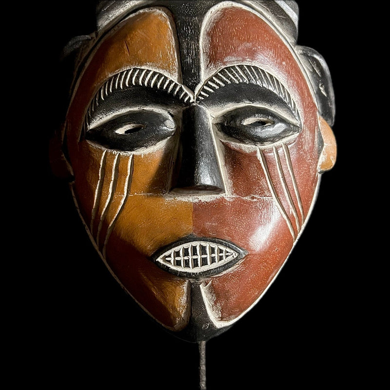 African Mask Tribal Mask For Wood Masks Hanging Art Igbo antique-G1610