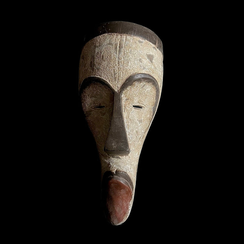 African mask Fang Mask The solemnity of ngil masks in The Wall Hanging-G1613