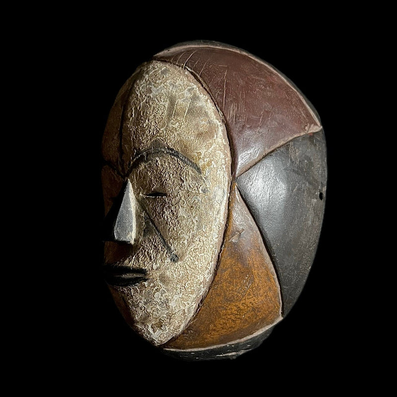 African Nigerian Igbo Wood Carved Spirit Mask IGBO Mask Tribal Mask-G1614