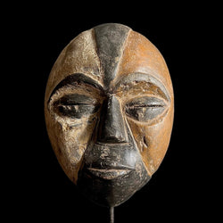 African Mask Tribal Wood Masks Hanging Art Igbo antique Wall Hanging Home Décor-G1631