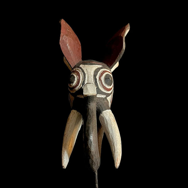 African Mask Mossi African Gurunsi elephant mask Headdress Burkina Faso Bobo -G1353
