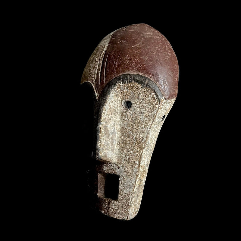 African mask Fang Mask The solemnity of ngil masks Wood Home Décor mask-G1643