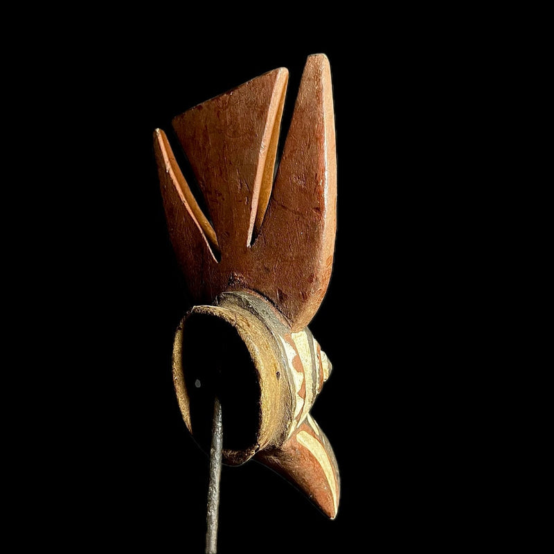 African Mask Old Bobo Bird Dance Mask Helmet Burkina Faso-G1361