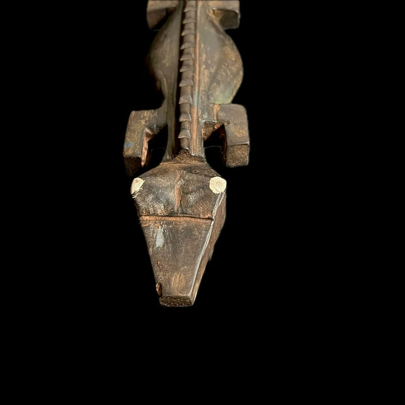 African Bobo Mask Tribal Face Bobo crocodile mask of Burkina Faso Mask-G1691