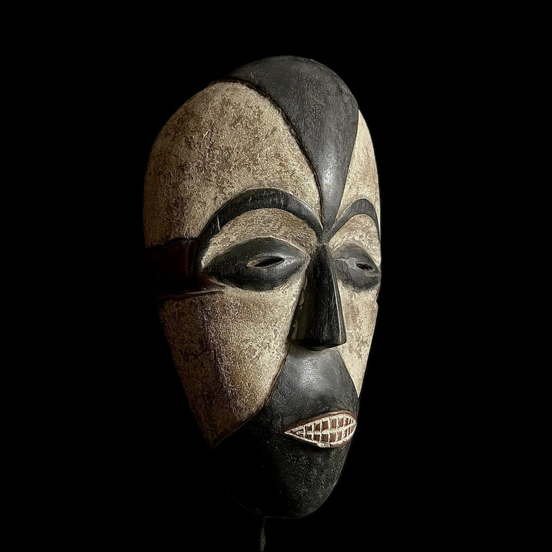 African Mask Igbo Gabon Wall Hanging Primitive Collectibles Home Decor -G1702