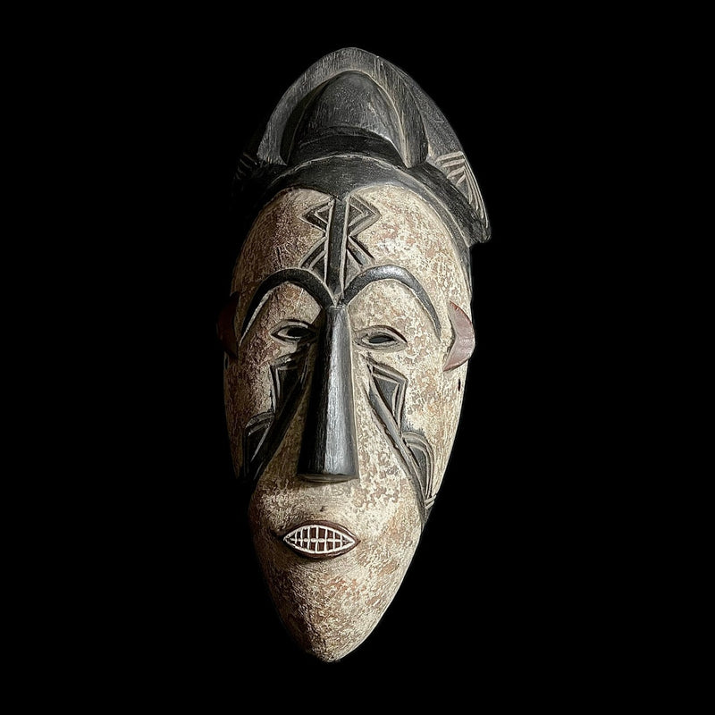 african masks for wall Igbo Ibo Peoples of Nigeria Ceremonial Hand carving wood Mask-G1711