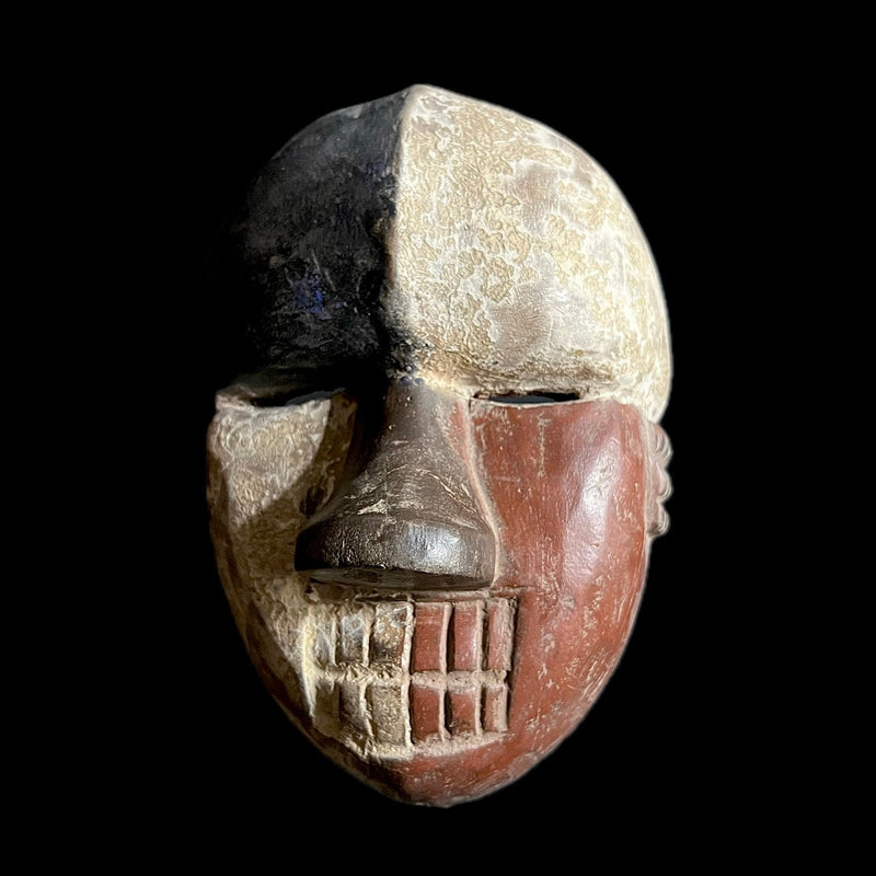 African Mask Igbo Ibo Peoples of Nigeria Ceremonial Hand carving wood Mask african masks for wall-G1743