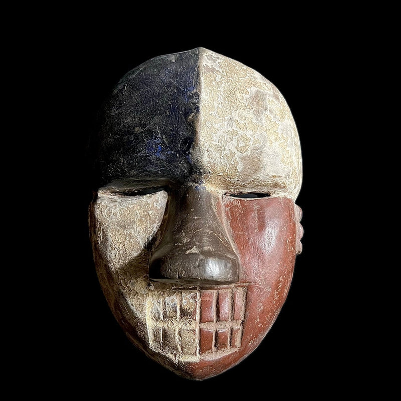 African Mask Igbo Ibo Peoples of Nigeria Ceremonial Hand carving wood Mask african masks for wall-G1743