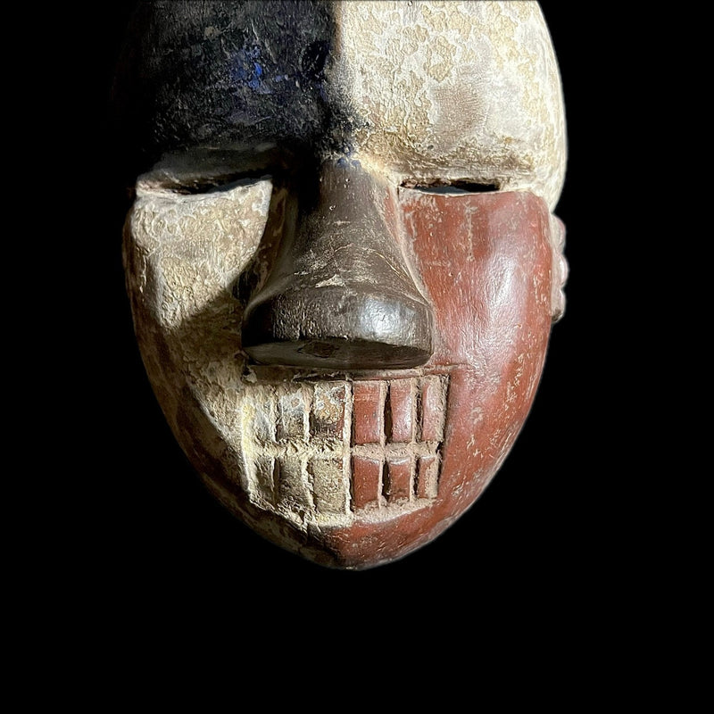 African Mask Igbo Ibo Peoples of Nigeria Ceremonial Hand carving wood Mask african masks for wall-G1743