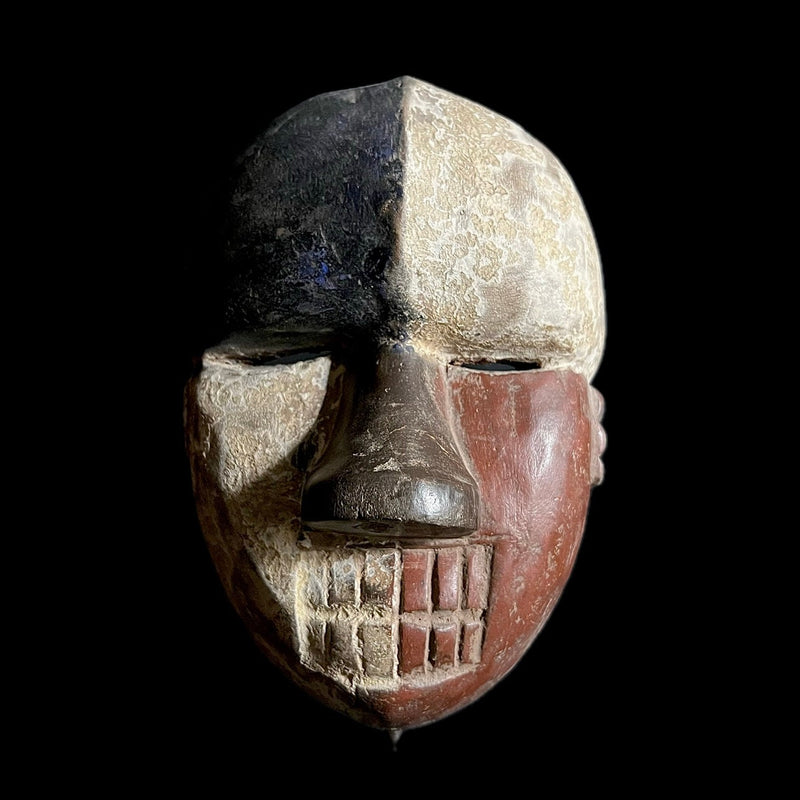 African Mask Igbo Ibo Peoples of Nigeria Ceremonial Hand carving wood Mask african masks for wall-G1743