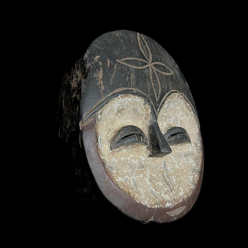 African Masks As Large African Masks Also Known As Hanging Lega Mask-G1746