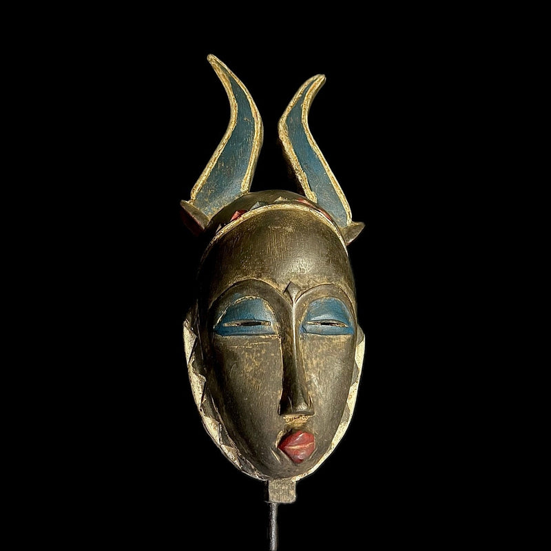 African Art Face Mask Guro Baule antique wall mask Traditional masque masks for wall-G1770