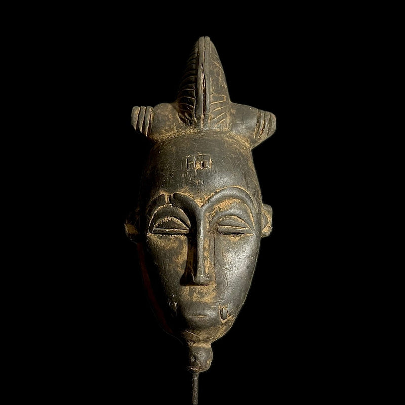 African Art Face Mask Guro Baule antique wall mask Traditional masque masks for wall-G1776