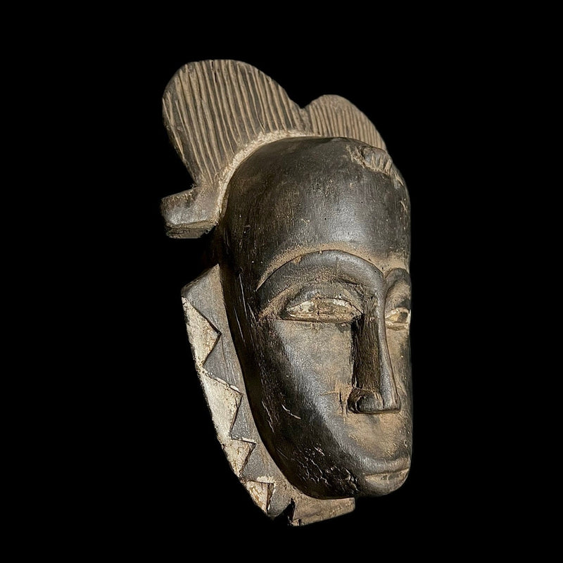 African mask antiques tribal Face vintage Baule Antique antique wall Mask masks for wall-G1790