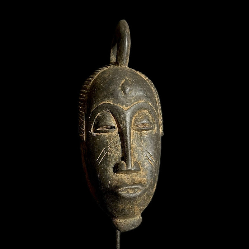 African mask Vintage Hand Carved Wooden Tribal African Art Face Mask African Guro Baule-G1796