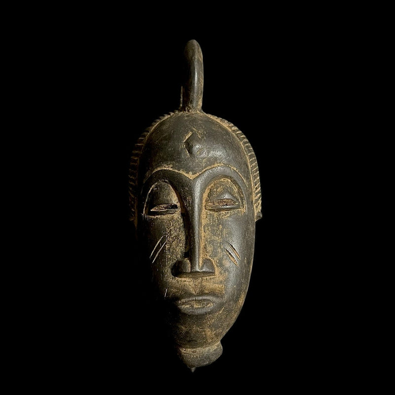 African mask Vintage Hand Carved Wooden Tribal African Art Face Mask African Guro Baule-G1796