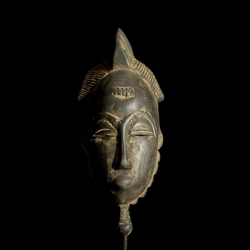 African mask Vintage Hand Carved Wooden Tribal African Art Face Mask African Guro Baule-G1797