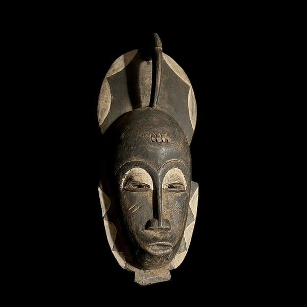 African mask Baule Antique African Masks Wall Hanging Antiques Primitive masks for wall -G1837