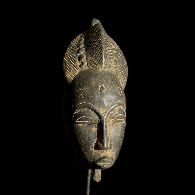 African Mask Baule Antique African Masks Wall Hanging Antiques Primitive masks for wall -G1840