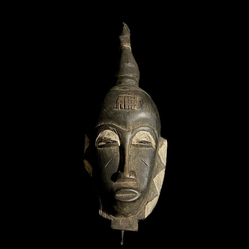 African Mask Baule Antique African Masks Wall Hanging Antiques Primitive masks for wall -G1842