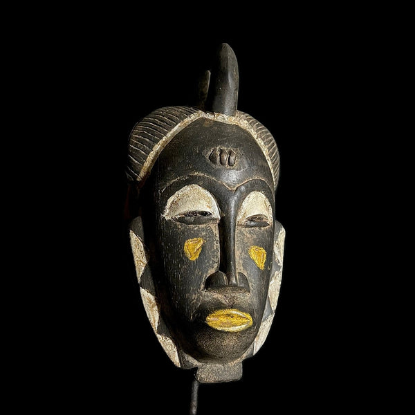 African Mask Baule Antique African Masks Wall Hanging Antiques Primitive masks for wall -G1846