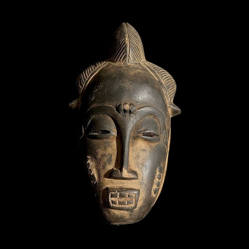 African Mask Baule Antique African Masks Wall Hanging Antiques Primitive masks for wall -G1847