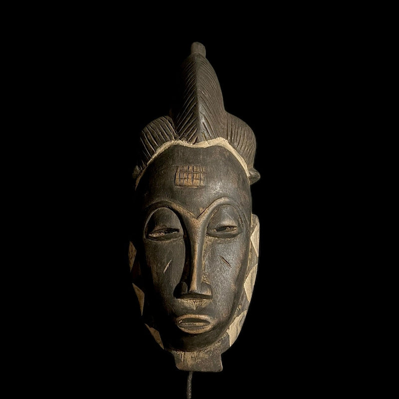 African Masks Baule Wood Mask Decor tribal Wall Hanging Home Décor masks wall-G1854