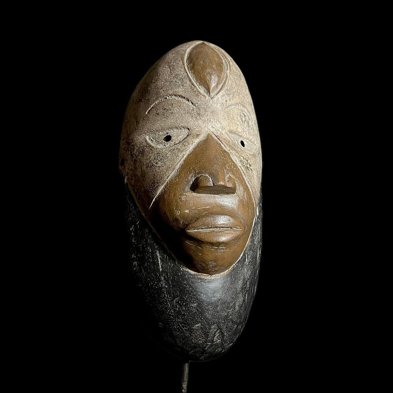 African Nigerian Igbo Wood Carved Spirit Mask IGBO Mask tribal masks for wall-G1858