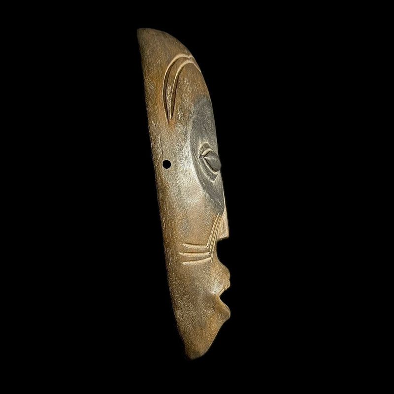 African Nigerian Igbo Wood Carved Spirit Mask IGBO Mask tribal masks for wall-G1860