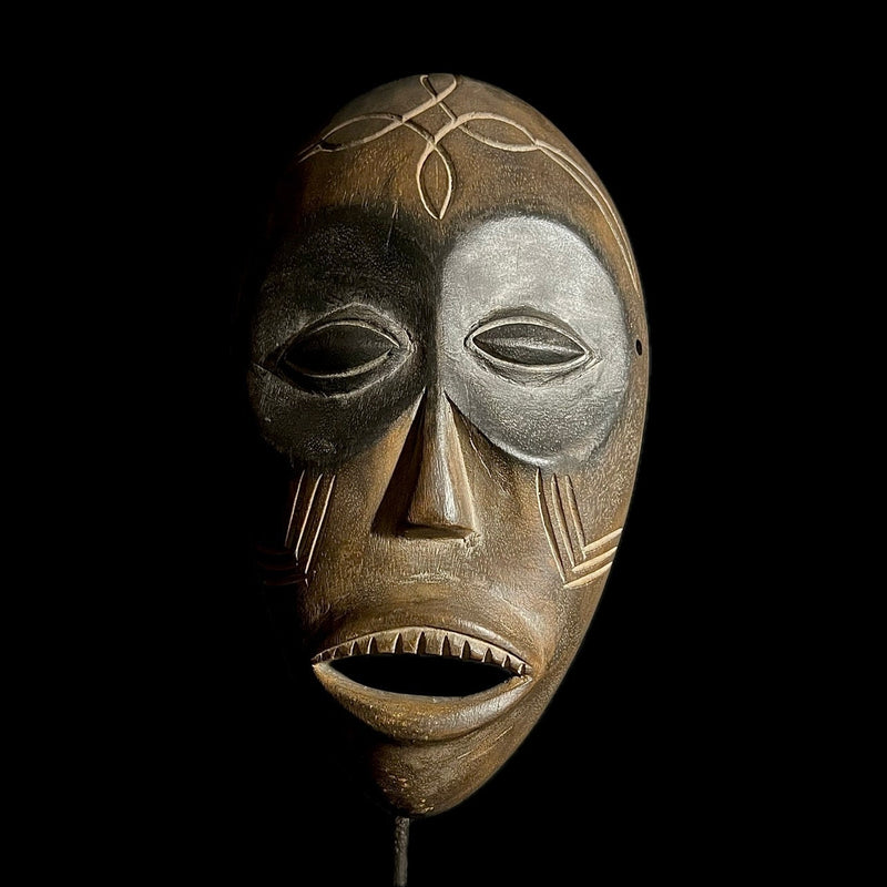 African Nigerian Igbo Wood Carved Spirit Mask IGBO Mask tribal masks for wall-G1860