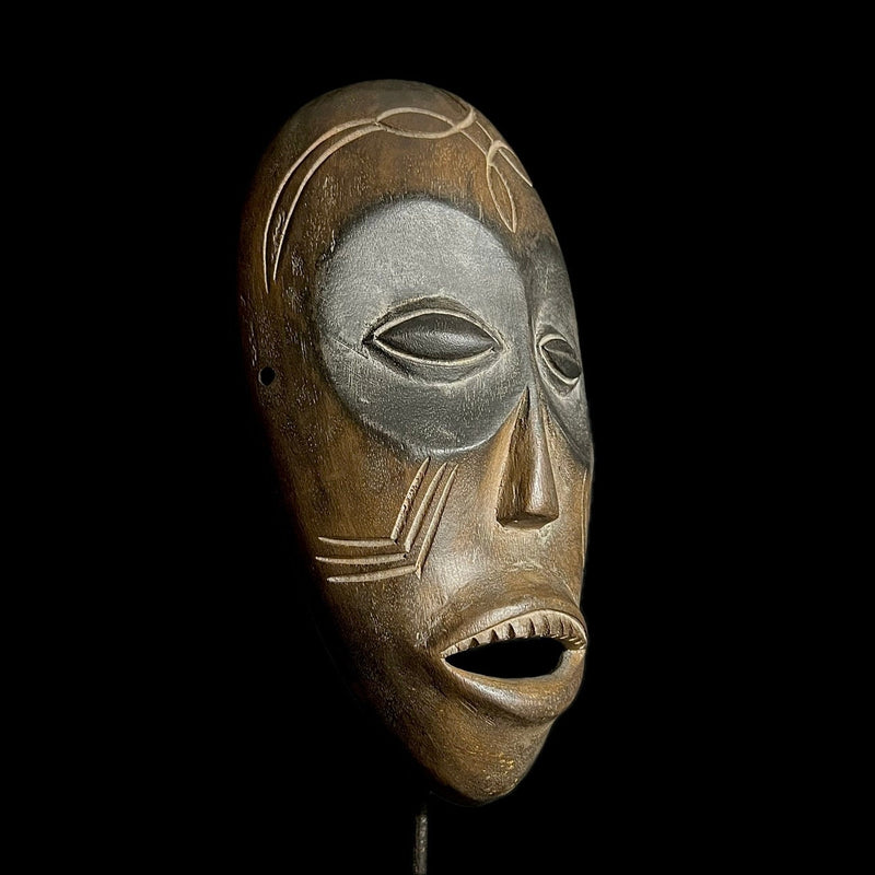 African Nigerian Igbo Wood Carved Spirit Mask IGBO Mask tribal masks for wall-G1860