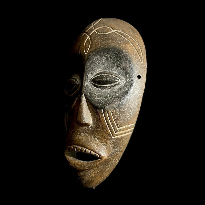 African Nigerian Igbo Wood Carved Spirit Mask IGBO Mask tribal masks for wall-G1860