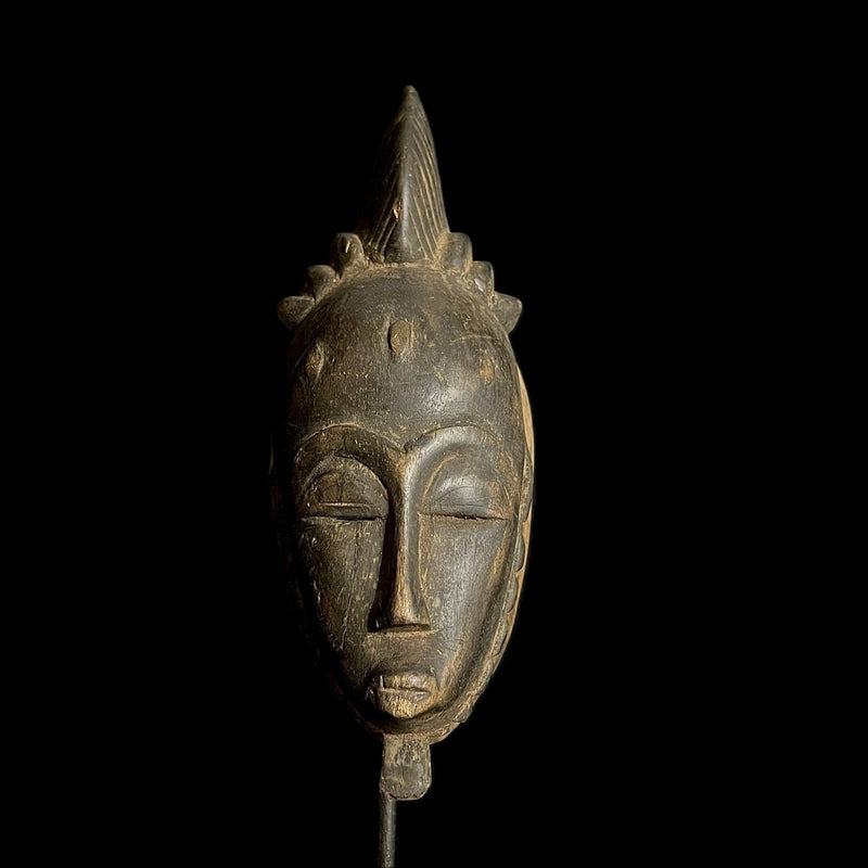 African Wooden Hand Carved Vintage Wall Mask African Art Guro Yaure masks for wall-G1877