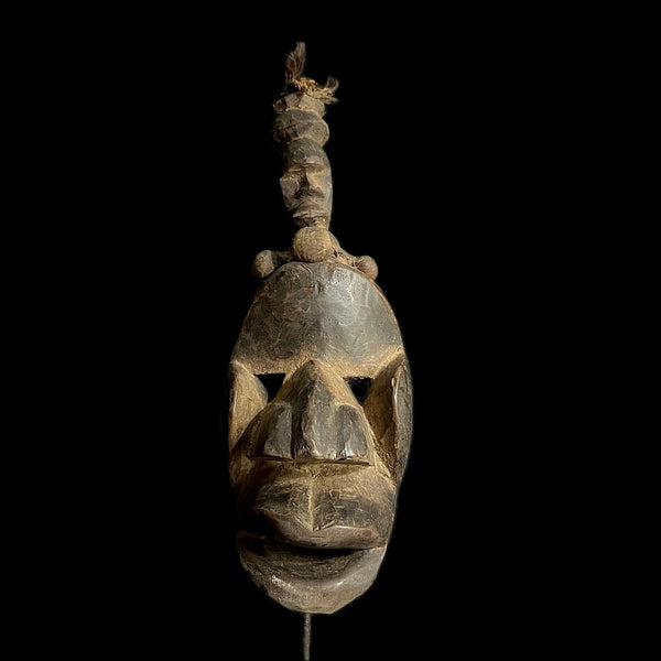 African mask antique Wall Hanging vintage masks tribal one piece Dan -G1597