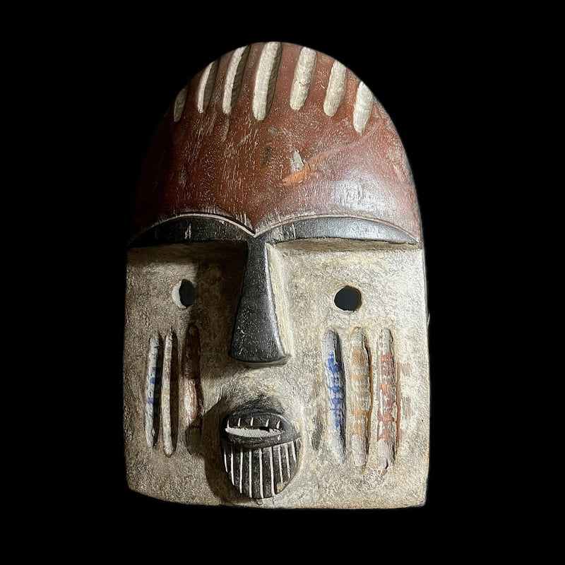 African Masks African Masks Also Known As Hanging Lega Mask Carved Vintage Mask- G1889