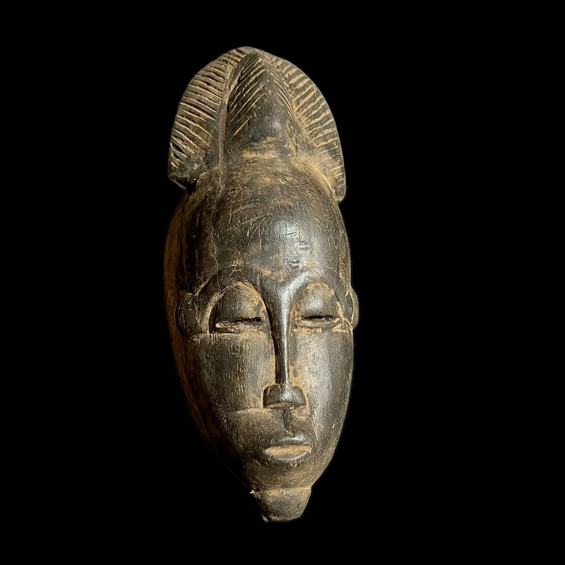 African mask GURO African mask antiques tribal art Face vintage Wood Carved Vintage mask-G1890