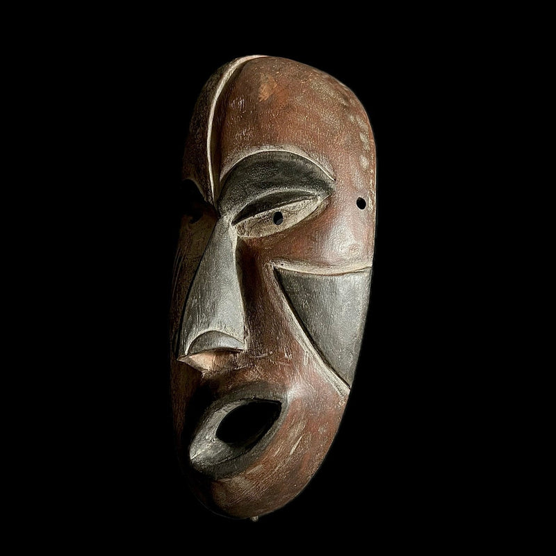 African Mask Igbo Mask Gabon Wall Hanging Primitive Art Collectibles Home Decor Masque-G1899