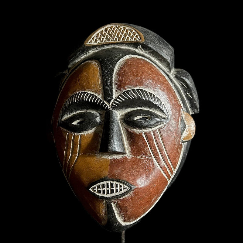 African Mask Tribal Mask For Wood Masks Hanging Art Igbo antique-G1610