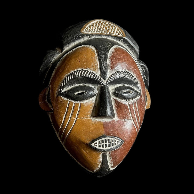 African Mask Tribal Mask For Wood Masks Hanging Art Igbo antique-G1610