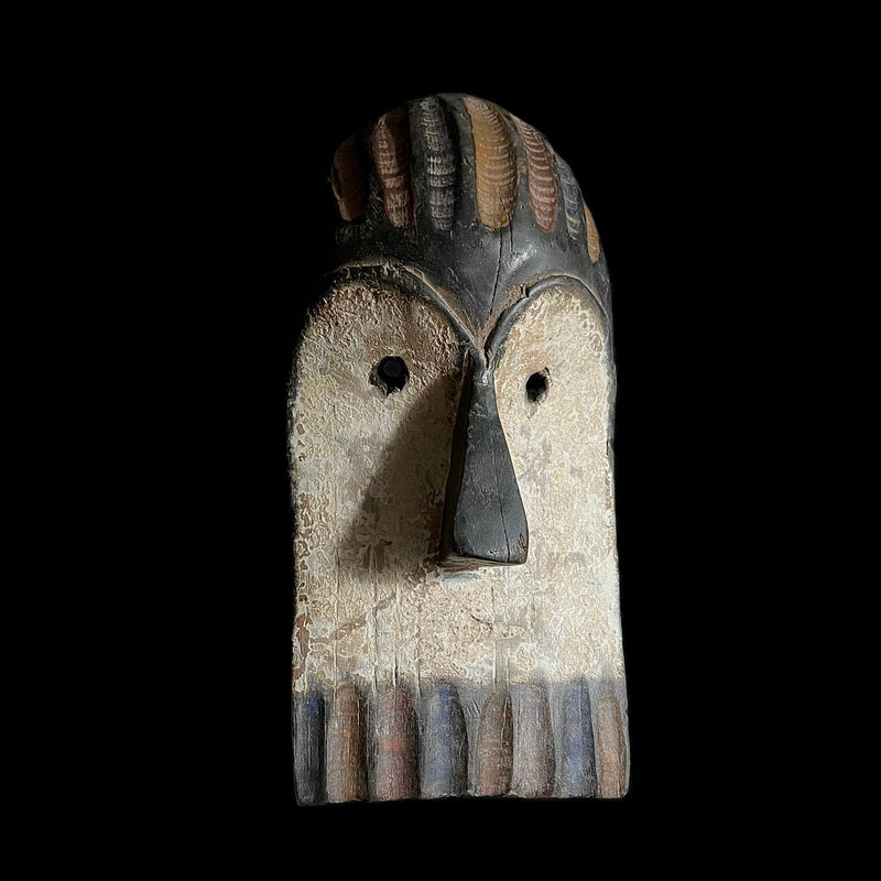 African Mask Faces Lega Mask Congo Bwami Mask Society Home Décor-G1611