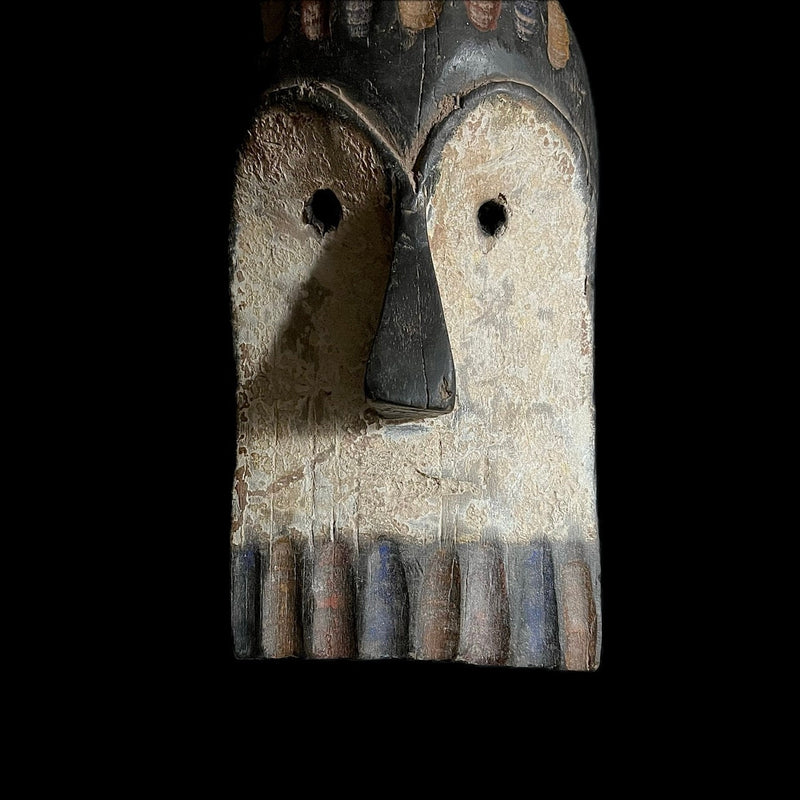 African Mask Faces Lega Mask Congo Bwami Mask Society Home Décor-G1611