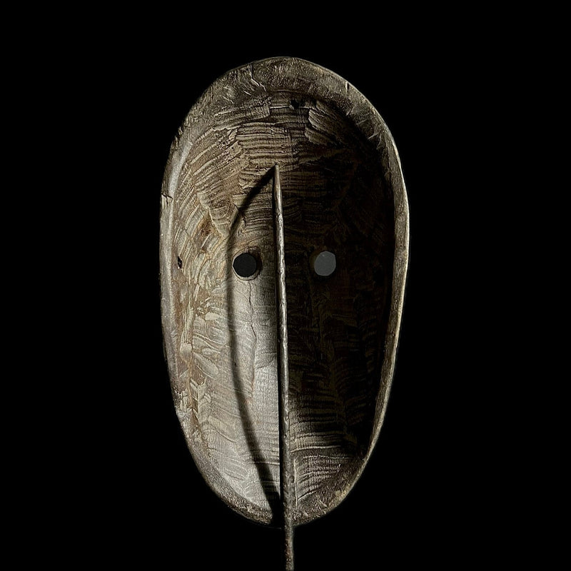 African Mask Collectible Hand Carved wood Wall Hanging Lega Mask-G1903