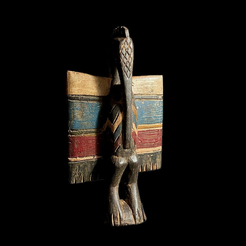 African sculpture African Senufo Prosperity Bird Statue wooden vintage hand carved Home Décor-G1632