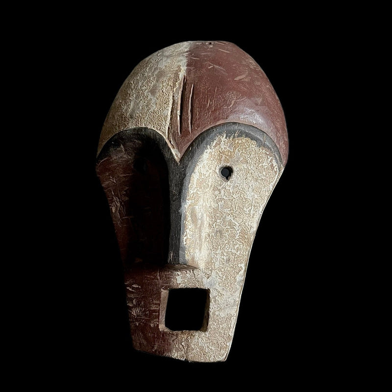 African mask Fang Mask The solemnity of ngil masks Wood Home Décor mask-G1643