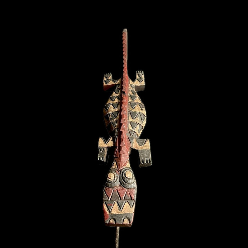 African Mask Wall Art Handmade Home Décor Bobo Crocodile Mask-G1680