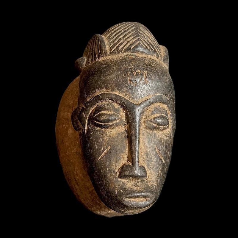 African mask Traditional Art primitive art tribal masks BAULE GURO mask masks for wall -G1963